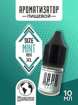 Ароматизатор DARK X SIZE XL - "Мята" (MAX)
